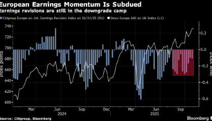 欧洲股市在财报季繁忙之际下跌 科技板块跑赢
