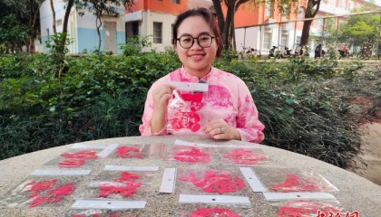 越南留学生阮氏水仙：“指尖生花”传递越中情缘