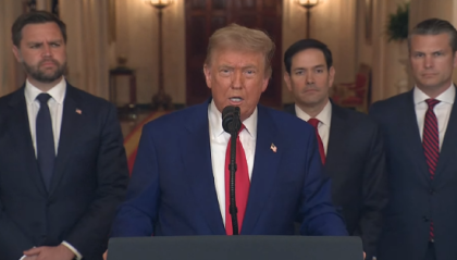 特朗普全美讲话：此次袭击是辉煌的军事胜利 和内塔尼亚胡“像团队”一样密切合作