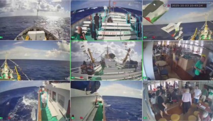 又一加沙援助船队遭以军拦截多名船上人员被捕