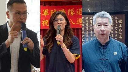 国民党主席选举三人已领表参选，她的民调最高