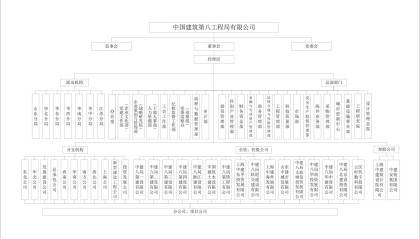 中建八局开年大调整：整合四大业务平台，罕见设置“双董事长”