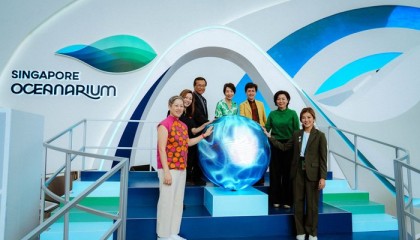 新加坡海洋生态馆开放，带来全新突破体验