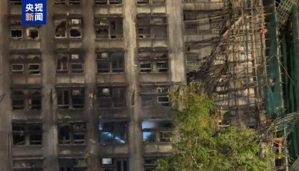 香港大埔火灾已致75人遇难