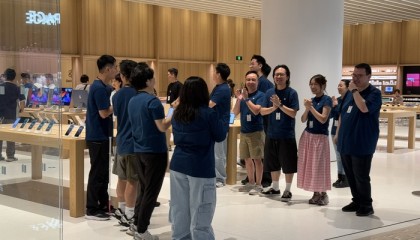 大中华区营收重回增长之后，苹果在中国又开一店