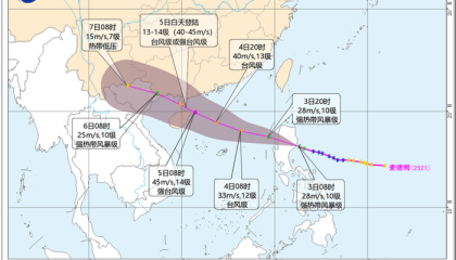 台风“麦德姆”奔向琼、粤，广东要求加强滨海旅游安全管理