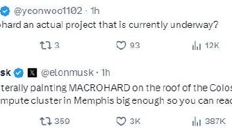 马斯克再回应Macrohard项目是否真实存在